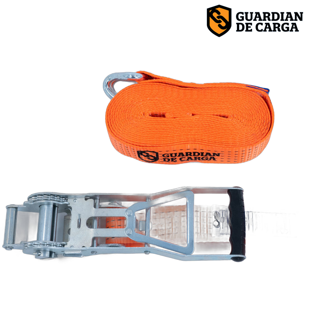 Cincha de Amarre Ergo 50mm con Trinquete — STF 500 daN